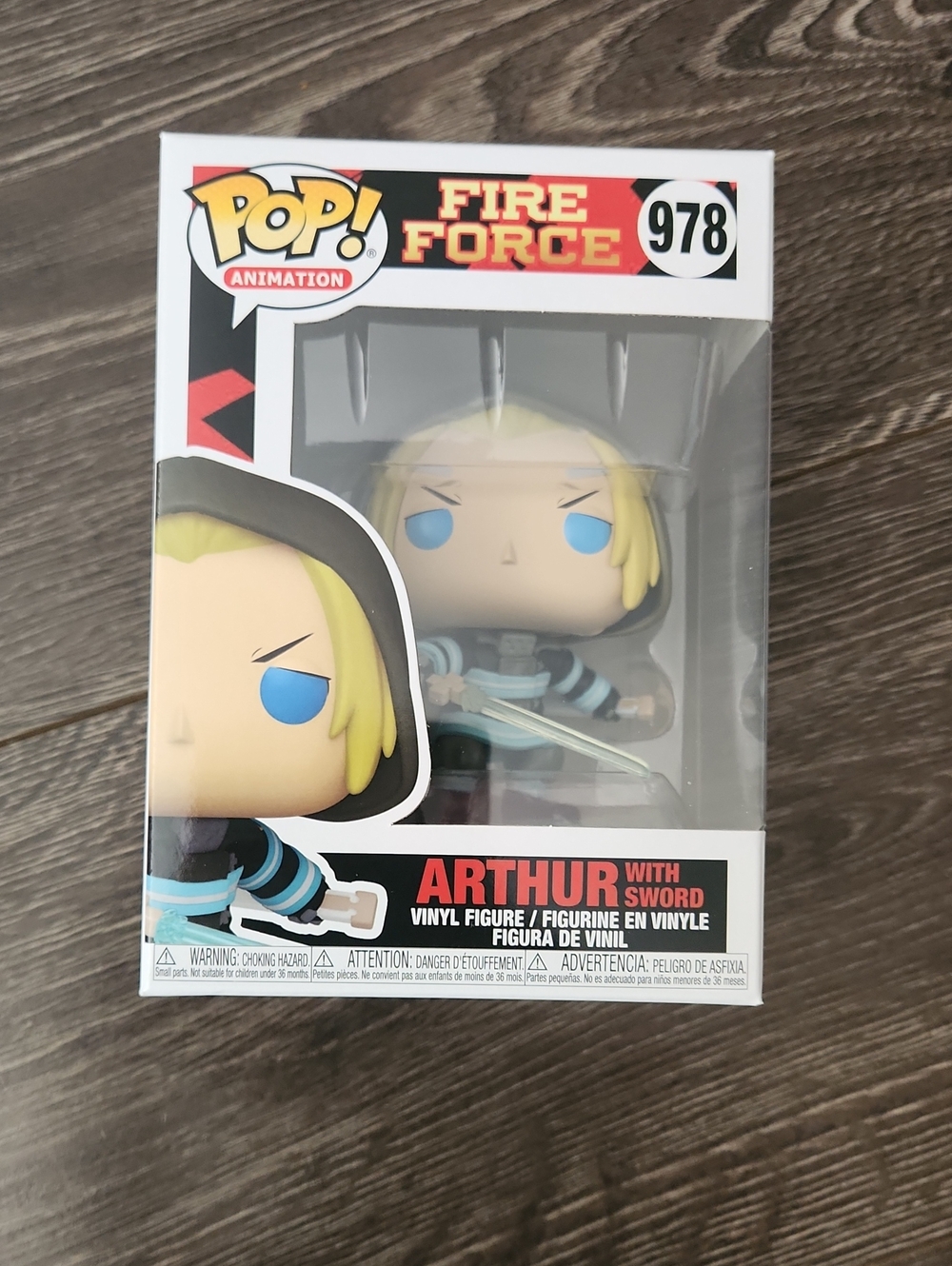 Fire Force Anime Arthur with Sword #978 Funko Pop